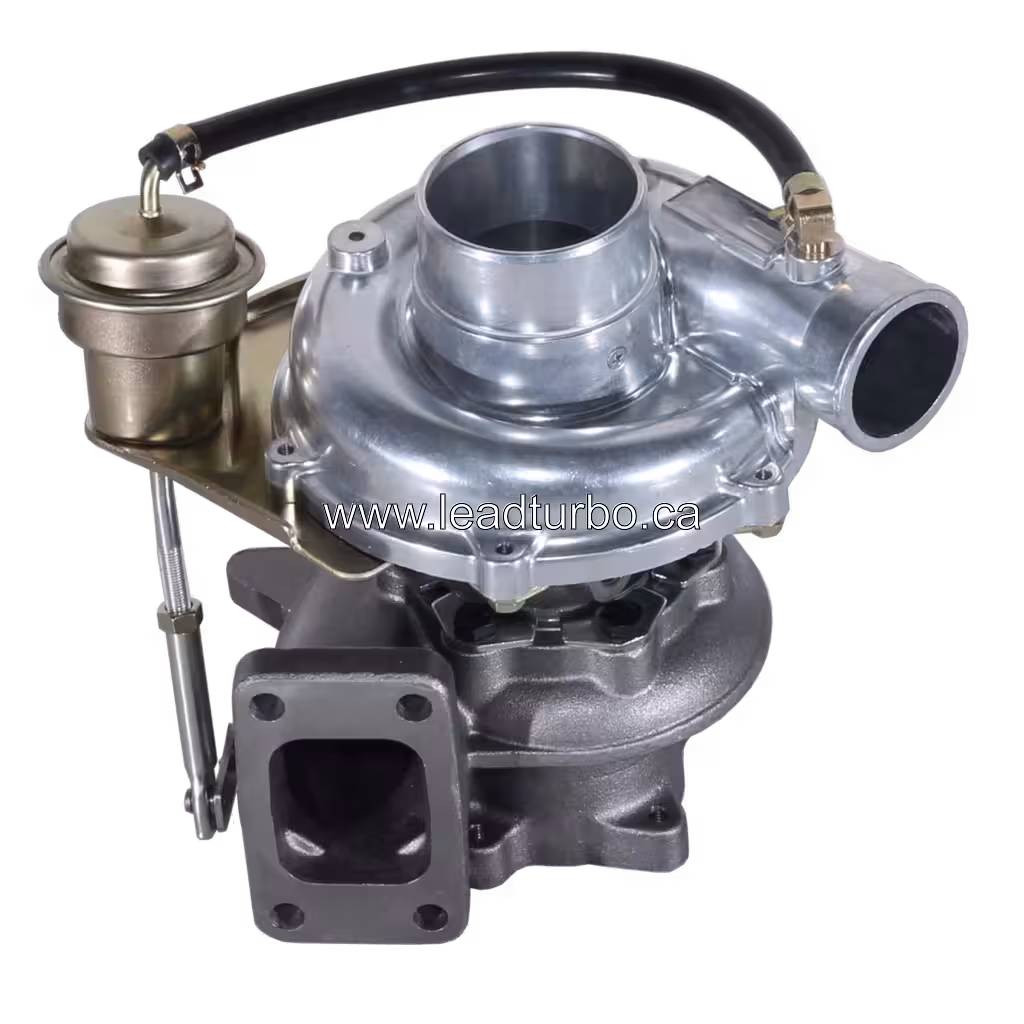 Hino Truck Turbocharger Assembly Side View