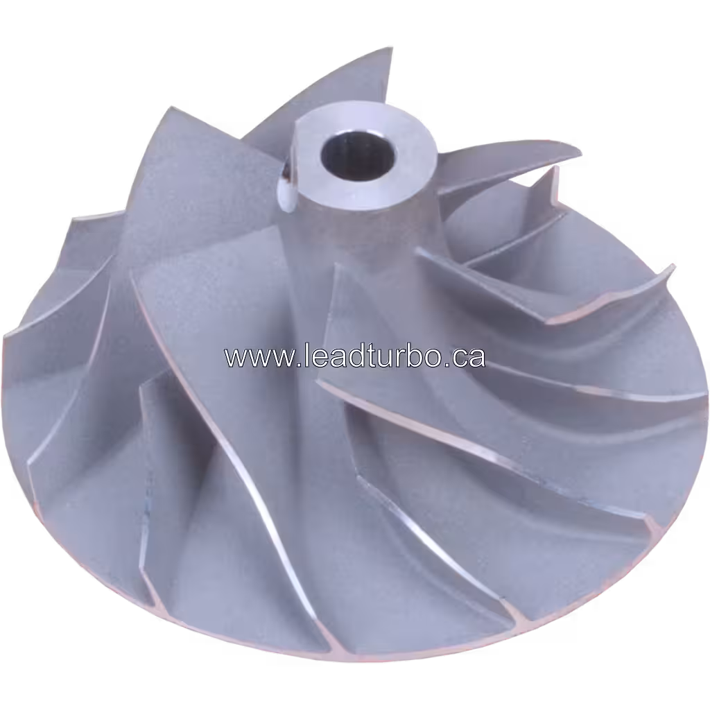 Roue de compresseur turbo RHG6 FOR VA570090 CW vue de face