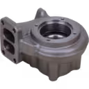 J96 turbine housing FOR 12709880013 TH bottom view with four-stud compressor interface