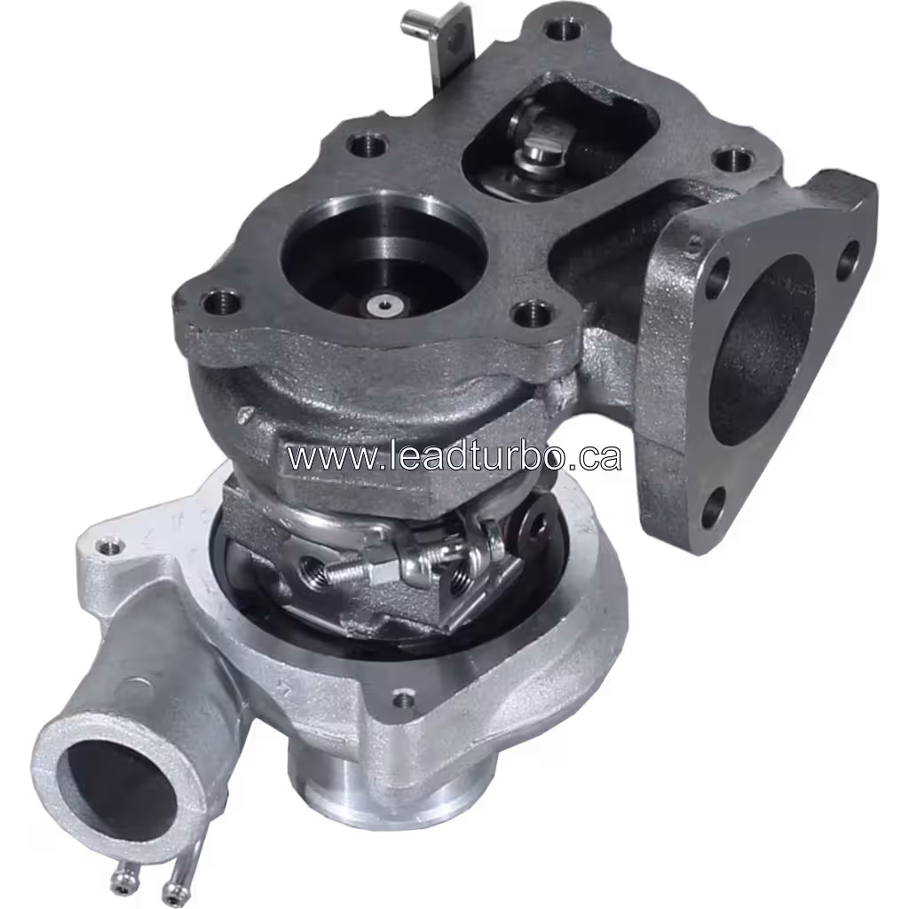 4D56 Engine Turbocharger Assembly Side View