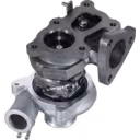 4D56 Engine Turbocharger Assembly Side View