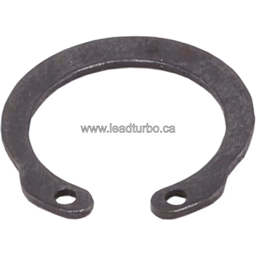 TB2812 retaining ring top view with two mounting holes