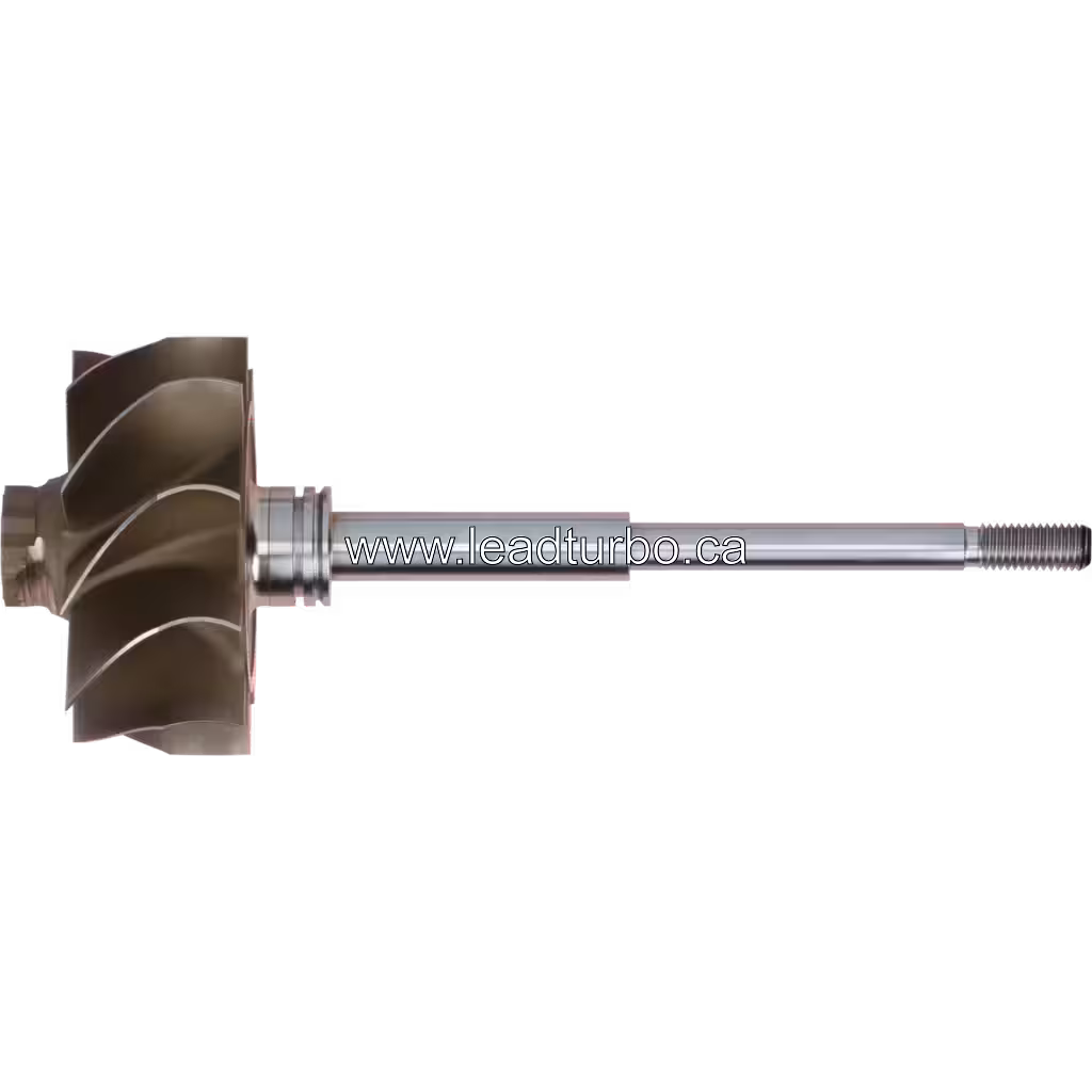 Aftermarket turbine wheel for turbocharger replacement