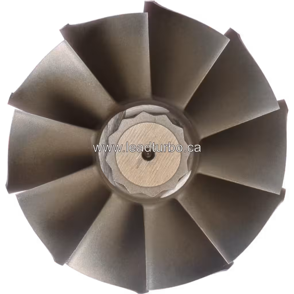 Turbine wheel component for turbo rebuild