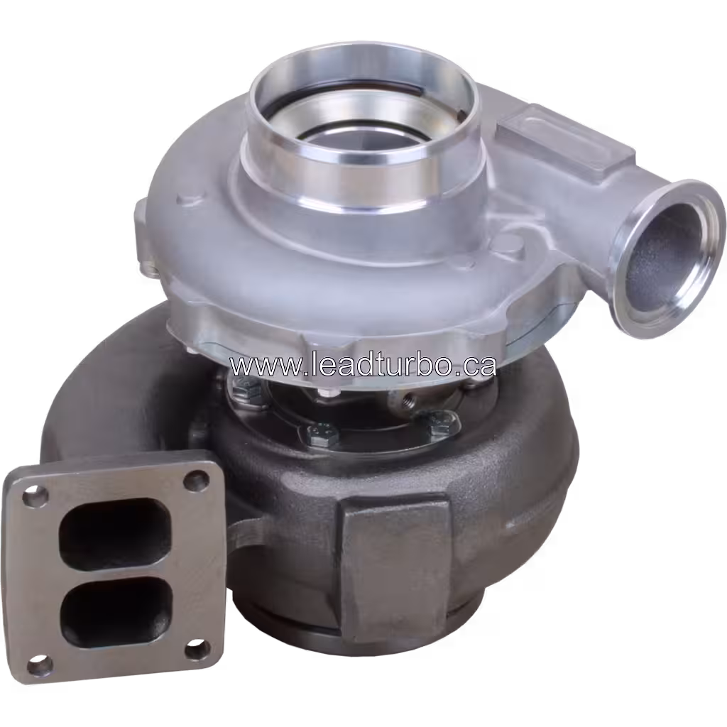 Turbocompresseur 3528124 H2E pour Cummins L10 Bus 45 degree view