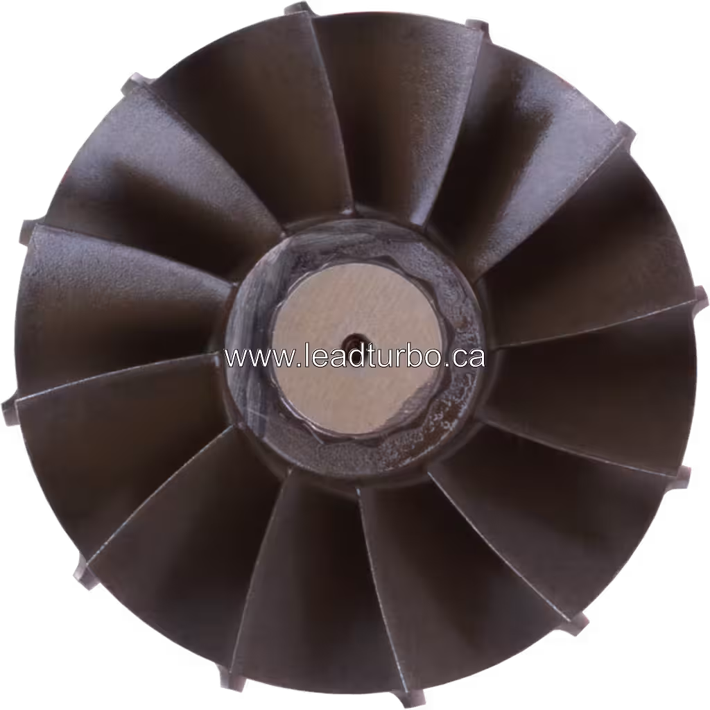 2839025 J96 Turbine Wheel - Turbocharger Replacement Part top view