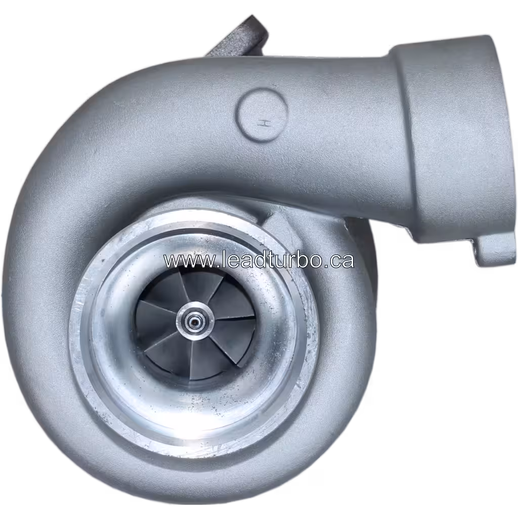 465774-5012 TV6142 Turbocharger front view showing compressor wheel