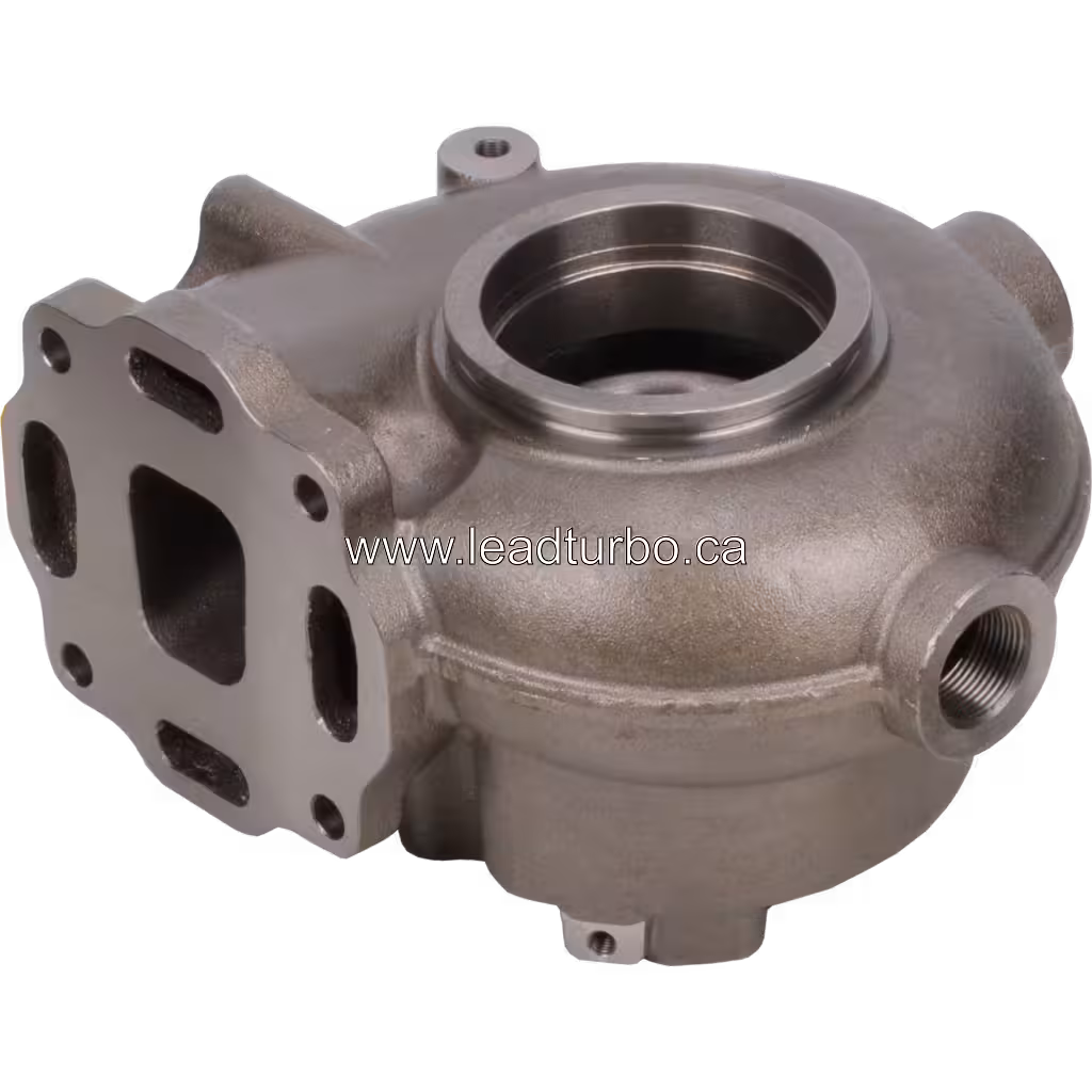 Détail bride carter turbine turbocompresseur QSB