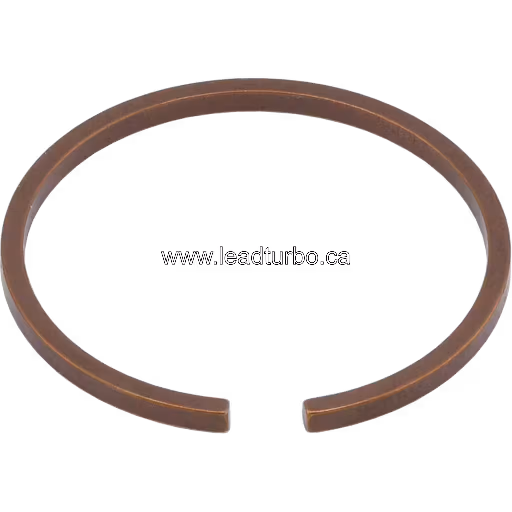 Split piston ring with copper finish for Cummins QSK38