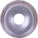 Heat shield RHF55 8980302170 HS vue en angle 45 degrés, finition argentée