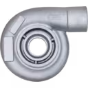 Replacement compressor housing for industrial turbo applications