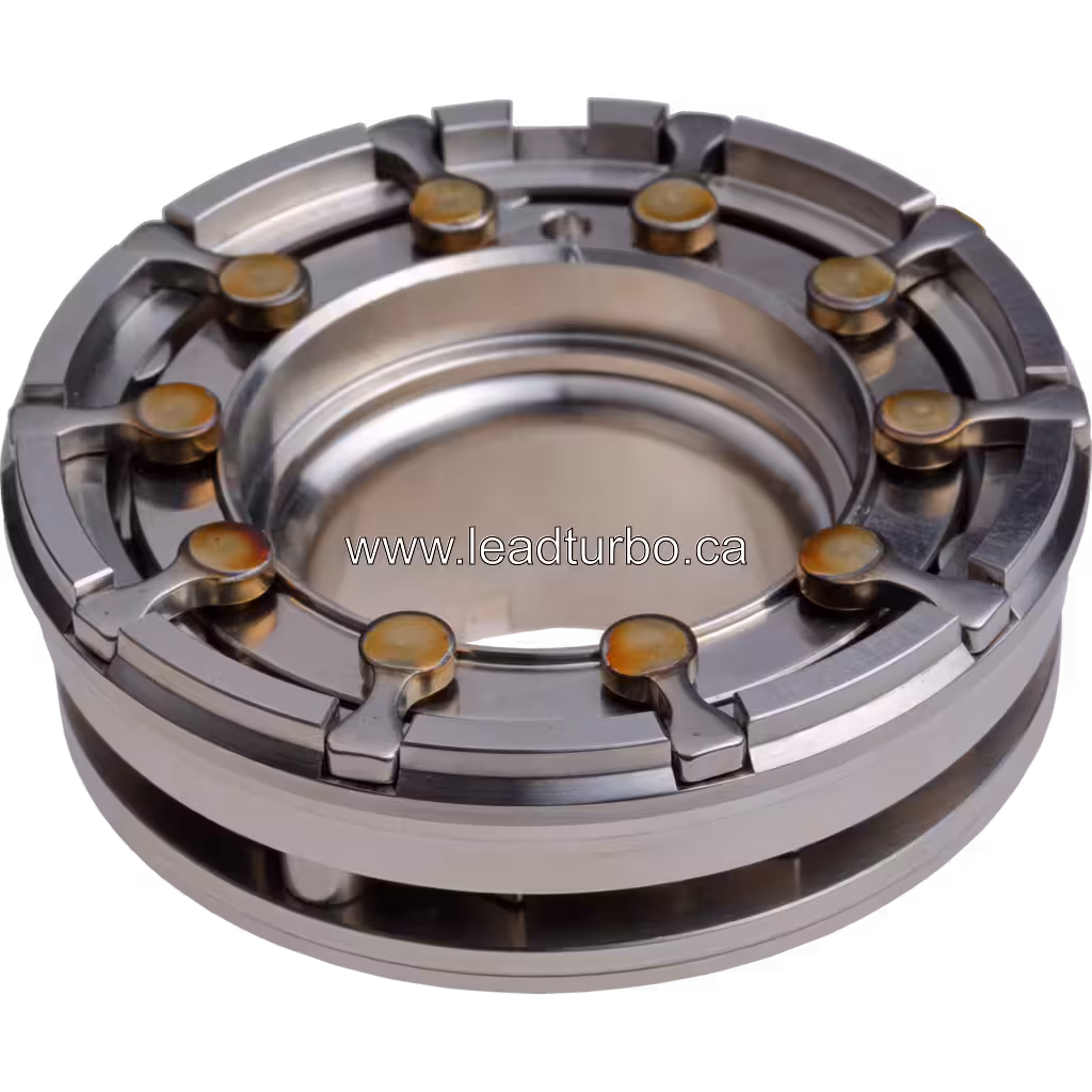 Turbocharger nozzle ring component for Nothing turbo