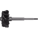 Roue turbine J96 ref. FOR 6505-52-5510 TW vue de face
