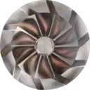 Roue de compresseur 301-6869 CW pour Turbo GTB4708BLN CAT thumbnail 4
