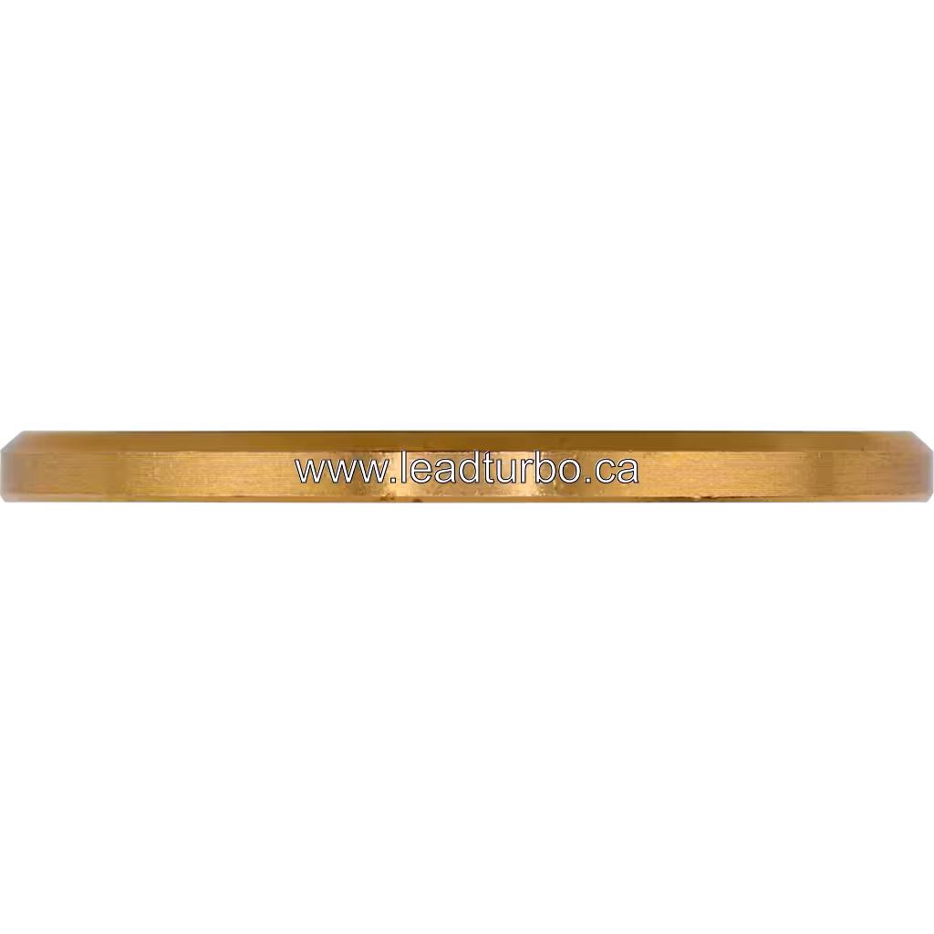 Thrust bearing S300W072 en métal usiné, vue de face