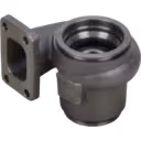 Turbine housing Cummins 4BT-110 avec section cylindrique de logement de roulements