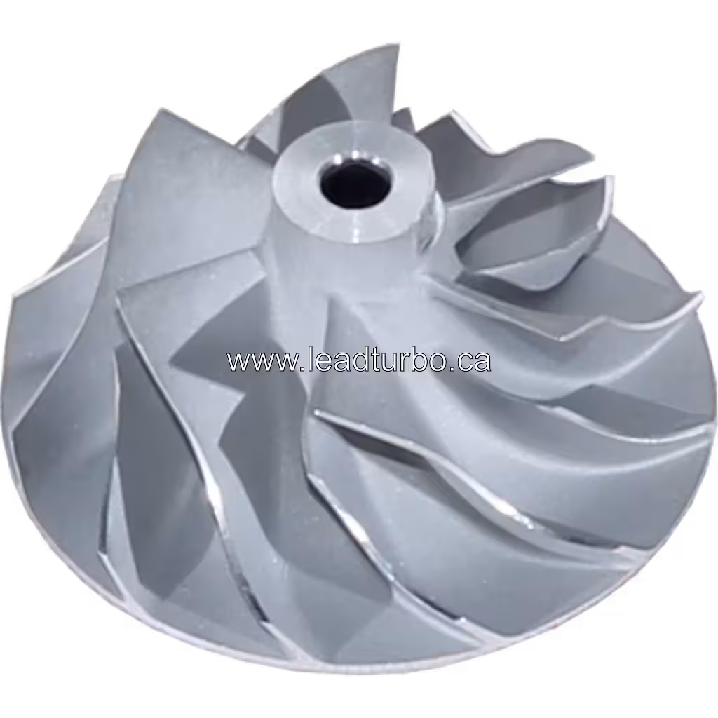 703890-0045 CW GT1852V compressor wheel top view