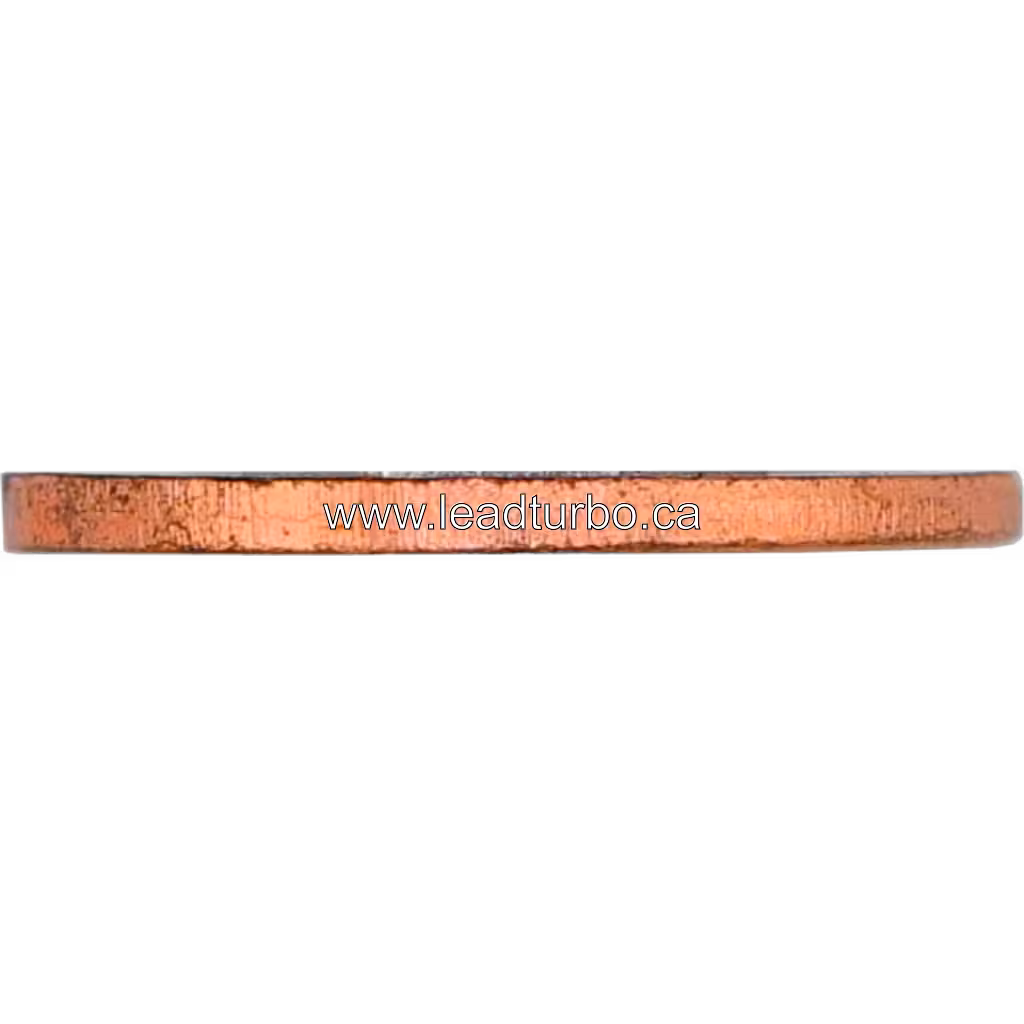 Joint annulaire métallique de couleur cuivre pour turbocompresseur HX82