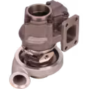 Détail de la roue compresseur et du carter du turbo 4BTAA