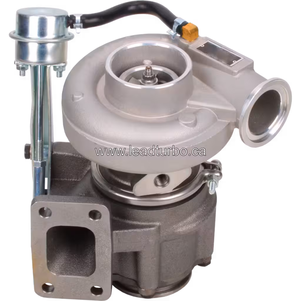 Vue avant du turbocompresseur diesel pour camion Dongfeng