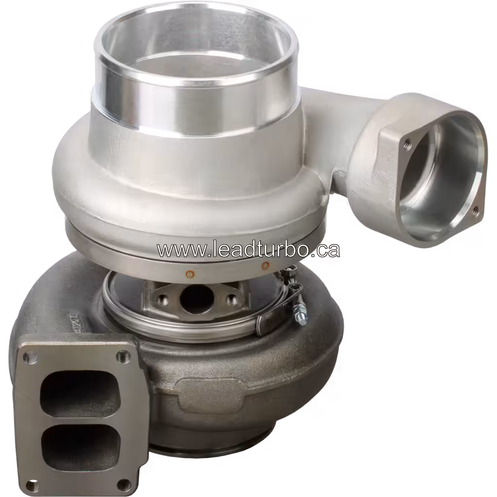 0R5754 TV8106 Turbocharger for CAT 353 3408T 6L 45 degree view
