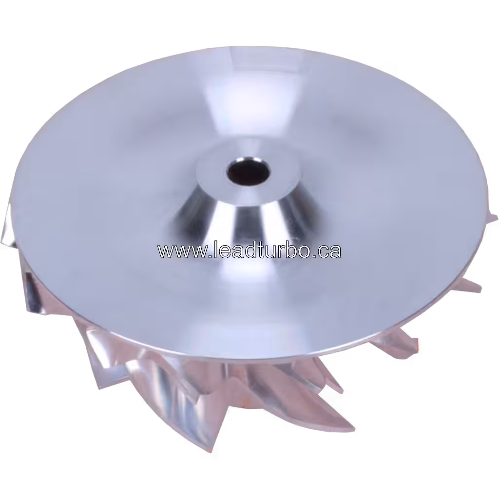 176111-U J96 Compressor Wheel Turbocharger Replacement bottom 45 degree view