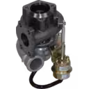 Turbocharger nameplate showing part number 2674A326
