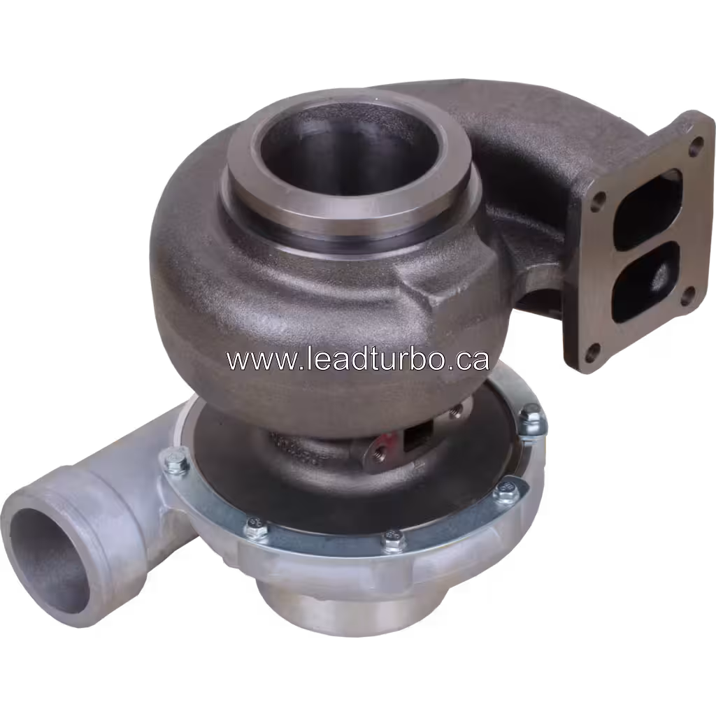 3531772 H2D Turbocharger Replacement for Cummins LTA10 270HP bottom 45 degree view