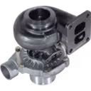 Side view showing T300-03 compressor housing