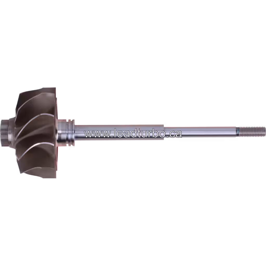 Roue de turbine 318933 S410T vue de face avec 10 aubes radiales