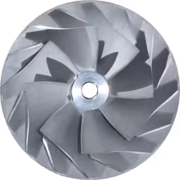 Roue de compresseur 3528123 pour turbo H2E Cummins L10