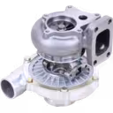 Vue du carter central du turbocompresseur 465544-0003 avec ailettes de refroidissement