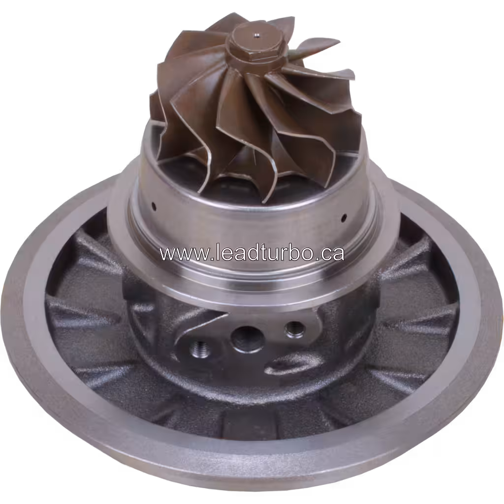 10R-0415 GTA4294BL Turbo Core for CAT 3176 345B bottom 45 degree view