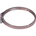 Silver metal V-band clamp for J96 turbochargers, part FOR 6506-21-5020 VC-CH