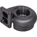 Turbocharger turbine housing component view