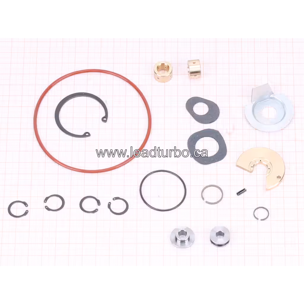 Kit de réparation 468267-0000 pour turbo TW7301: joints toriques, bagues et bagues de retenue