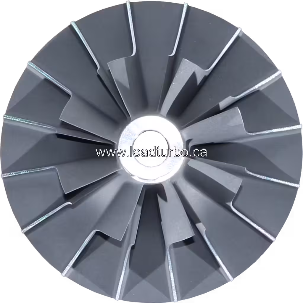 Roue Compresseur KTR130-9F (FOR 6502-12-9003 CW) de Turbochargeur pour Komatsu D355A-3