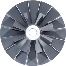 Roue Compresseur KTR130-9F (FOR 6502-12-9003 CW) de Turbochargeur pour Komatsu D355A-3