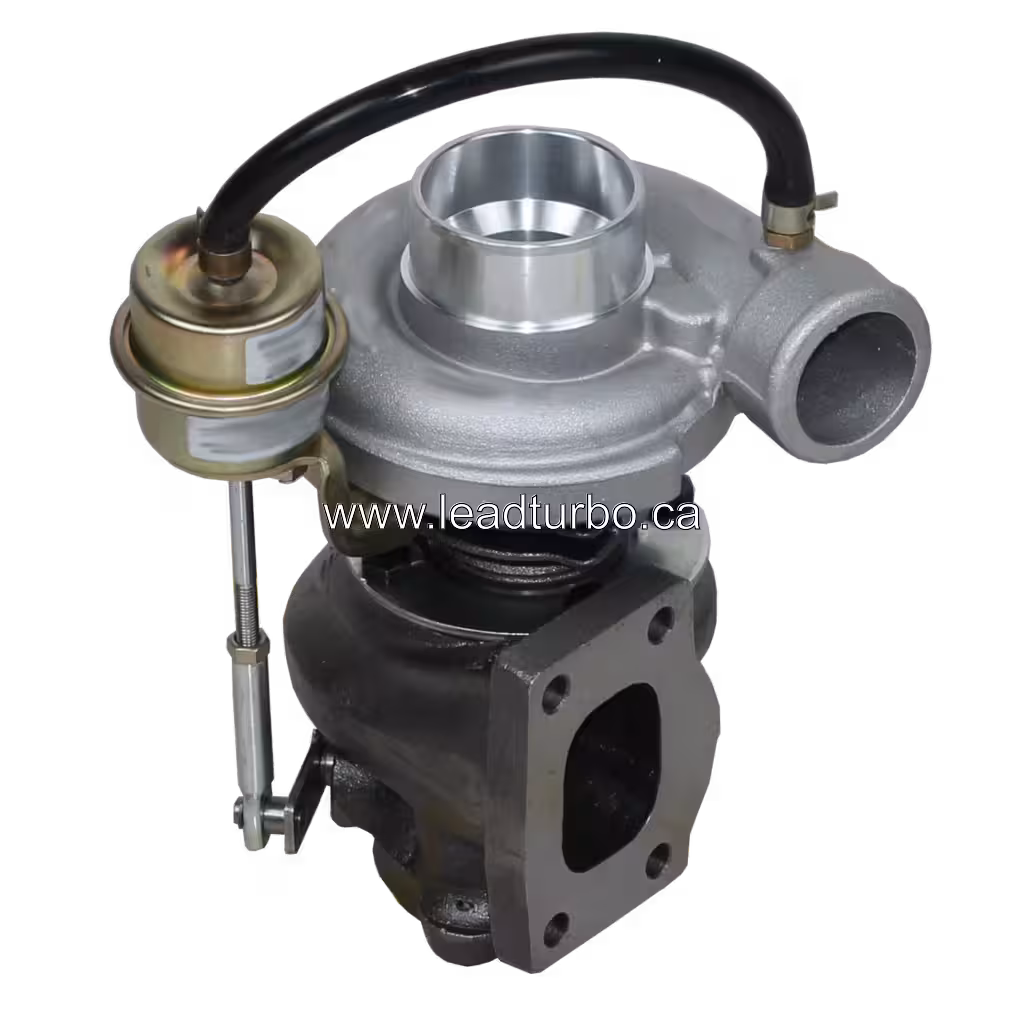 Cat 416C Turbocharger Assembly Side View