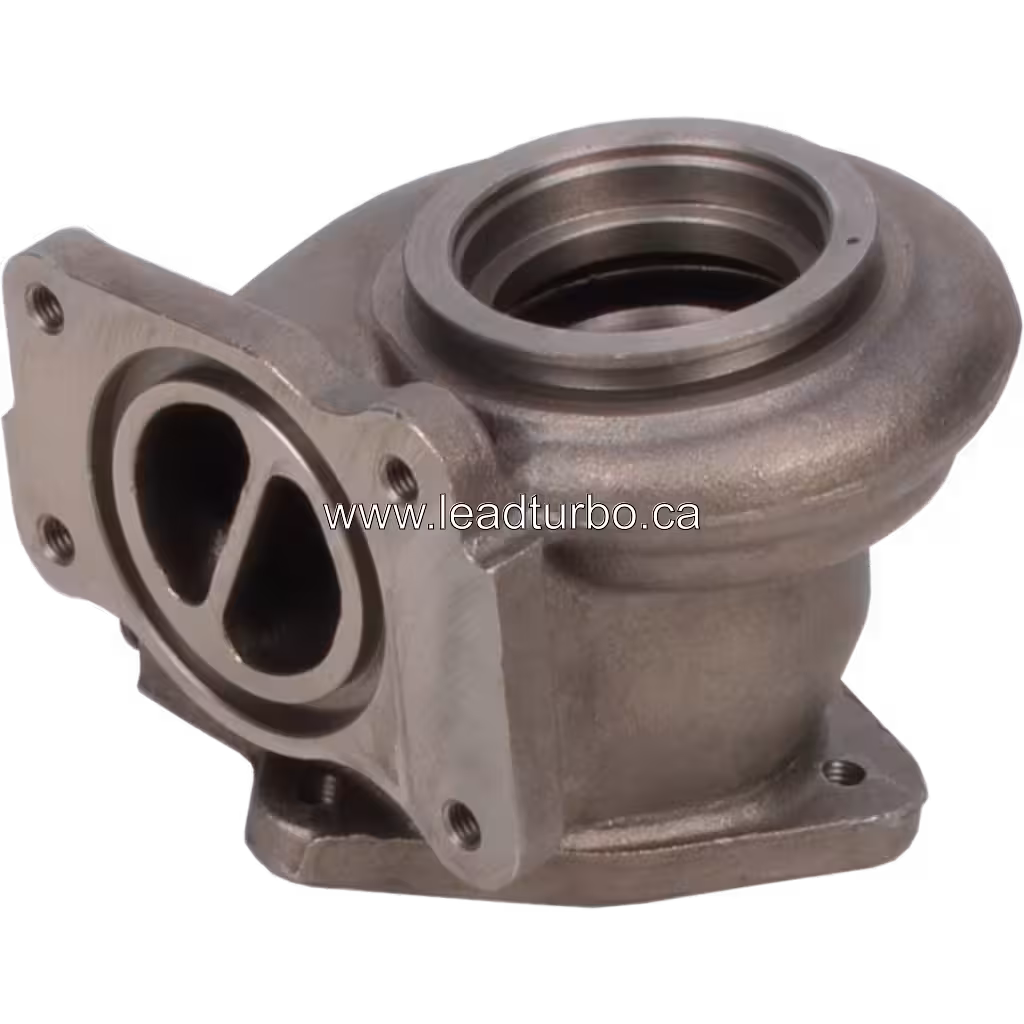 Turbine housing for Citroen EP6 DT with circular inlet port
