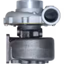 Turbocompresseur 3527997 H2D avec logement compresseur argenté et turbine noire