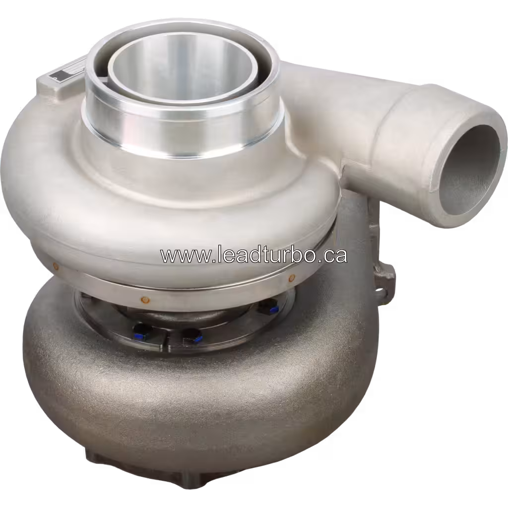 Turbocompresseur 6502-52-5030 KTR130E-33AAW pour Komatsu HD465-7R 45 degree view