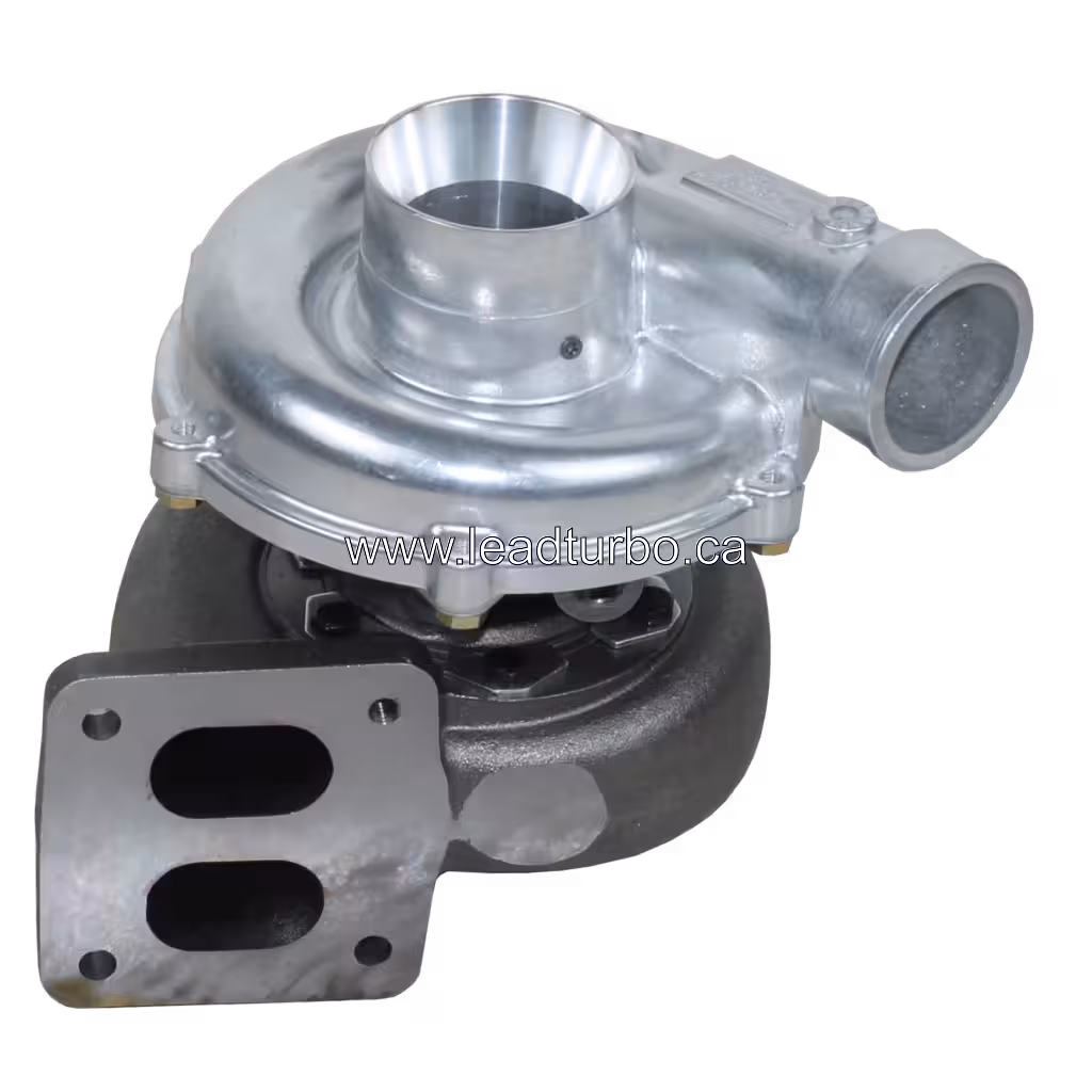 Vue avant du turbocompresseur HINO P09CT