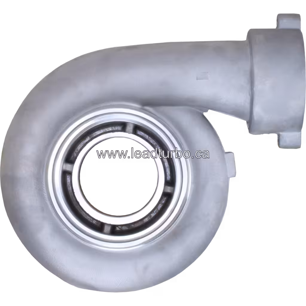 1260911 Compressor Housing for CAT BTV8501 Turbocharger top view