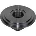 S200G-3071NRAKB 0 66 Turbo Bearing Housing Side View