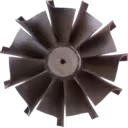 2882102 TW Turbine Wheel for HC5A Cummins Turbocharger thumbnail 2