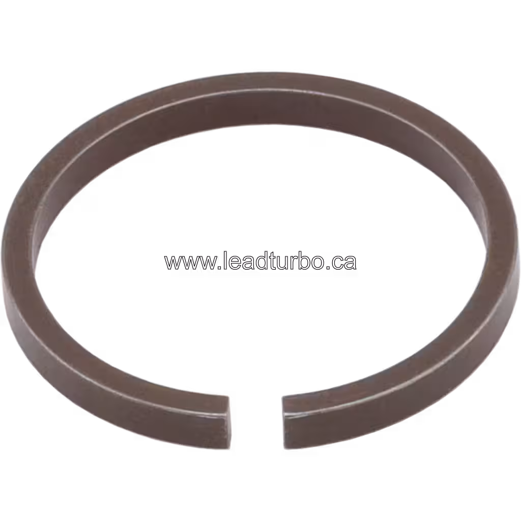 Bague de piston KTR130E-534AW vue à 45 degrés avec jointure visible