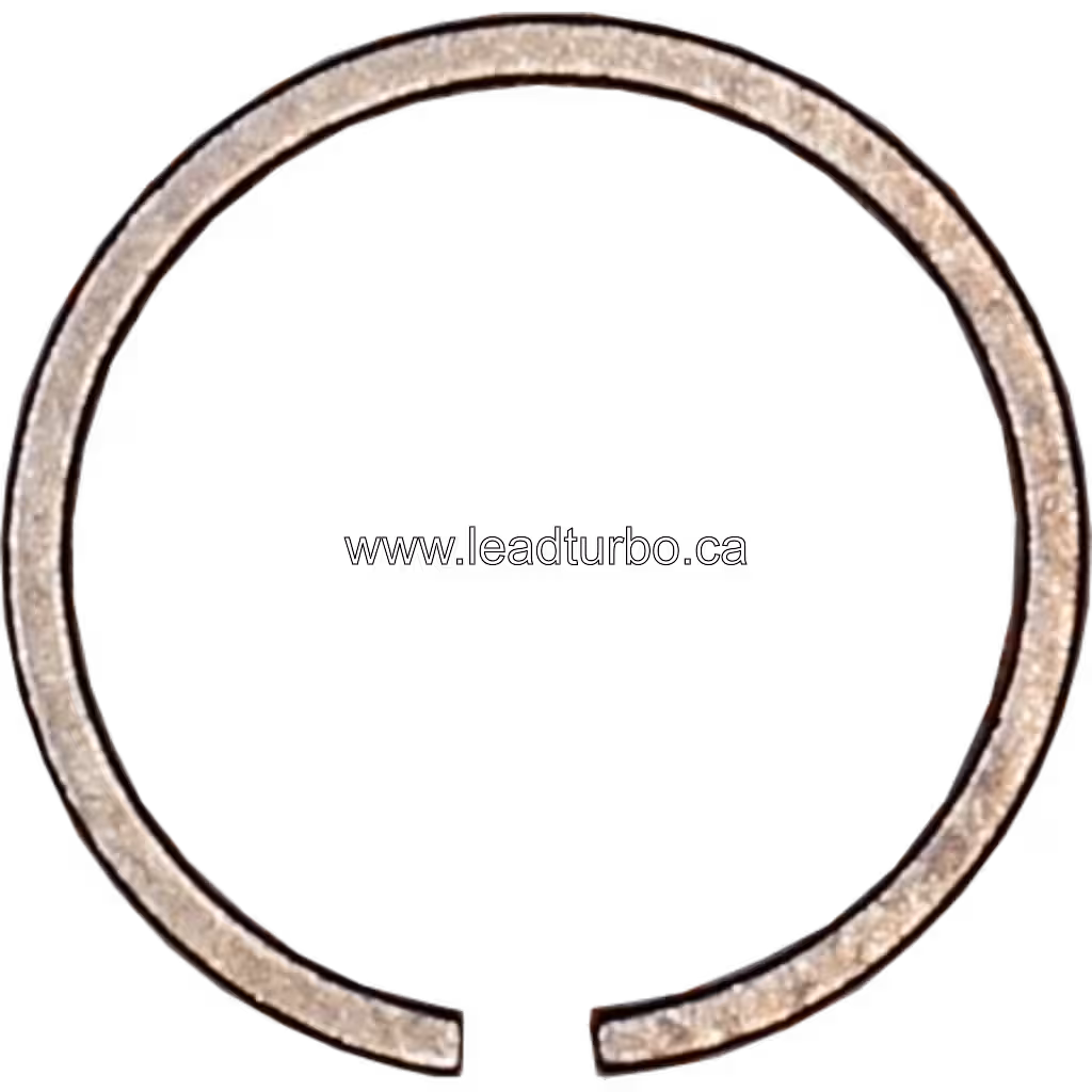 Bague de piston métallique pour turbo J96 709836-0004 PRC vue de 45 degrés
