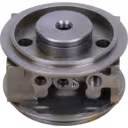 Vue de dessous du bearing housing J96 avec ports filetés