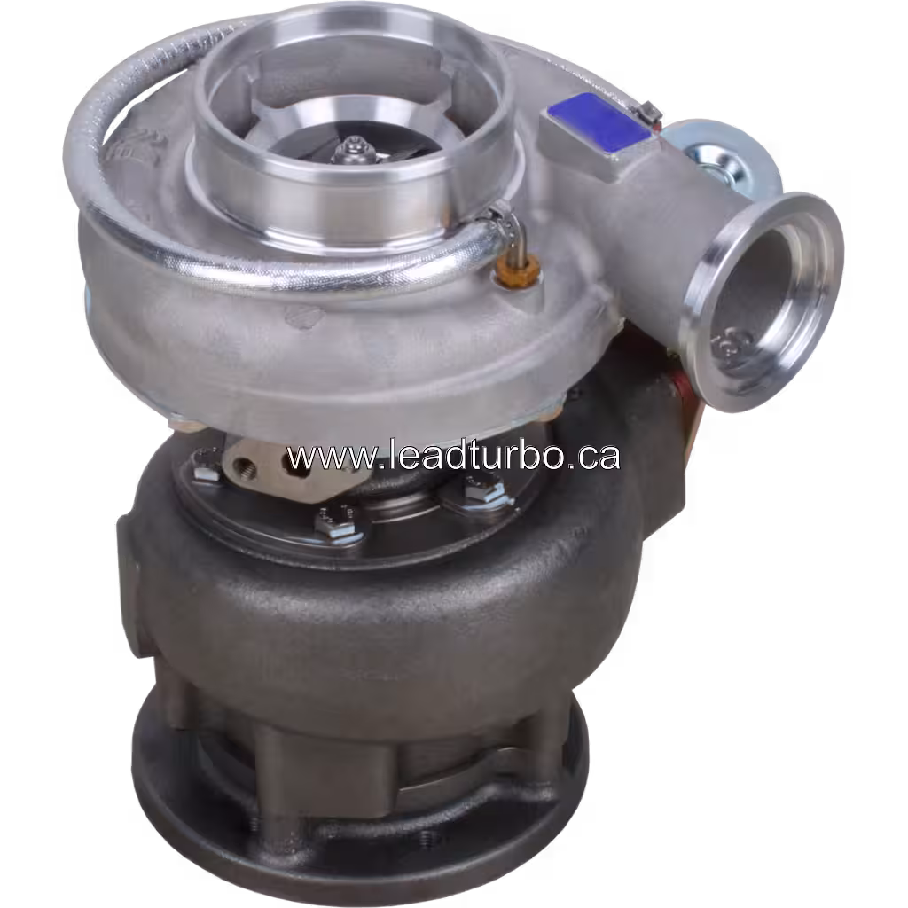 Vue latérale du turbocompresseur Sinotruk HOWO WD615